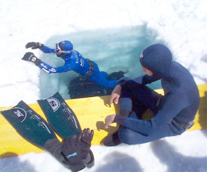 Performances scientifiche sotto i ghiacci