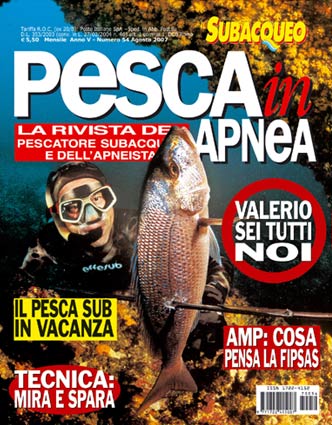 Pesca in apnea n° 54 – Agosto 2007