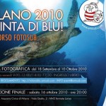 Fotosub: Milano 2010 dipinta di blu