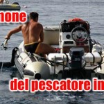 Il gommone del pescatore in apnea