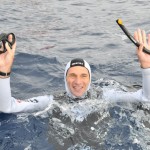Gianluca Genoni a 152 metri in apnea profonda con scooter