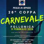 L’11 Febbraio, A Follonica, la 28a Coppa Carnevale