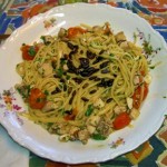 Le ricette dei Campioni: linguine al sarago