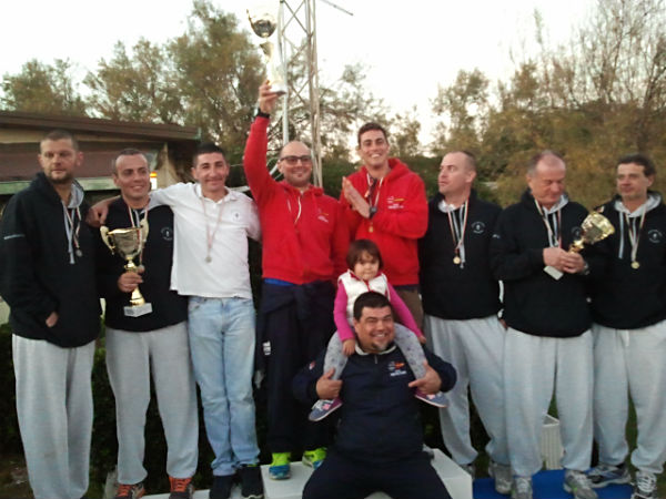 Il podio del campionato regionale toscano per società 2015 