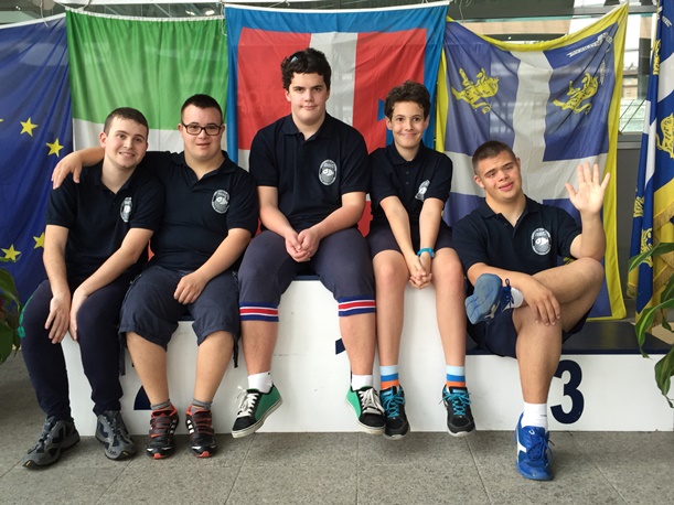 Il gruppo di atleti che ha partecipato al recente Campionato Italiano estivo di Torino (foto C. Bona)