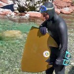 Massimiliano Vidoni In Apnea nel Torrente Arzino