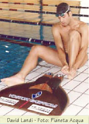 Intervista a David Landi, campione di nuoto pinnato