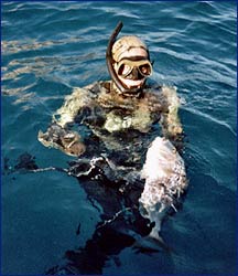 Il Pescatore Subacqueo moderno