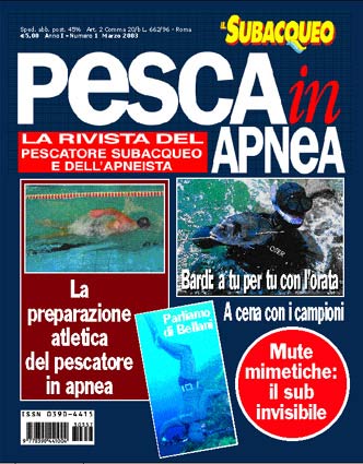 Pesca in Apnea n°1 – Marzo 2003