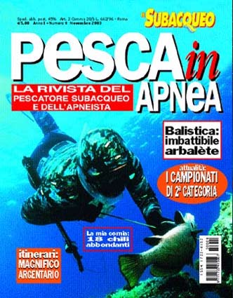 Pesca in Apnea n° 9 – Novembre 2003
