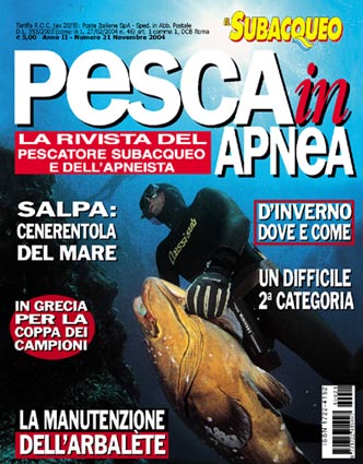 Pesca in Apnea n° 21 – Novembre 2004