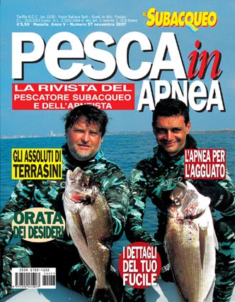 Pesca in apnea n° 57 -Novembre 2007