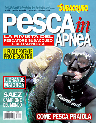 Pesca in Apnea N° 44- Ottobre  2006