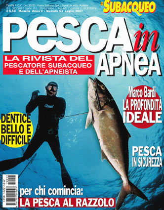 Pesca in apnea n° 53 – Luglio 2007
