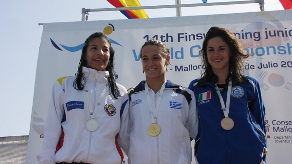 Mondiali Giovanili Nuoto Pinnato Day 3: due bronzi per l’Italia nella giornata della Colombia