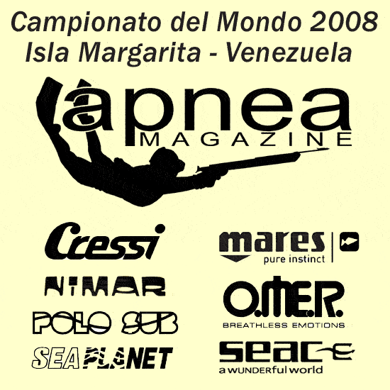 Apnea Magazine a Isla de Margarita per il mondiale 2008