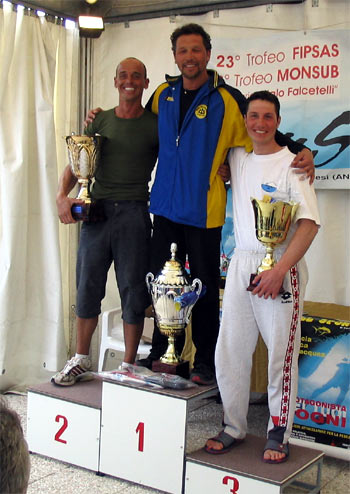 Ettore Trebbi vince il 23° Trofeo FIPSAS/MONSUB 3° Memorial Falcetelli