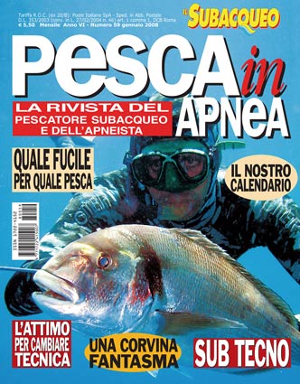 Pesca in apnea n° 59 – Gennaio 2008