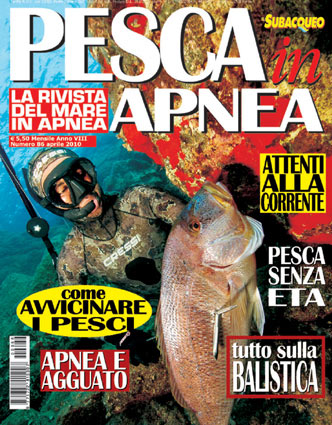 Pesca in apnea n° 86 – Aprile 2010