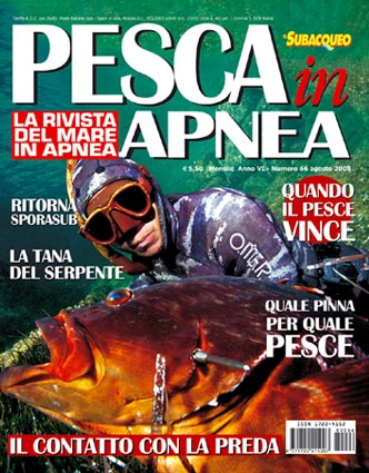 Pesca in Apnea n° 66 – Agosto 2008