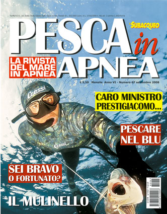 Pesca in apnea n° 67 – Settembre 2008