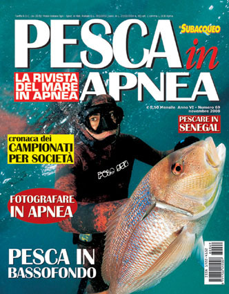 Pesca in apnea n° 69 – Novembre 2008