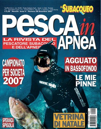 Pesca in apnea n° 58 – Dicembre 2007