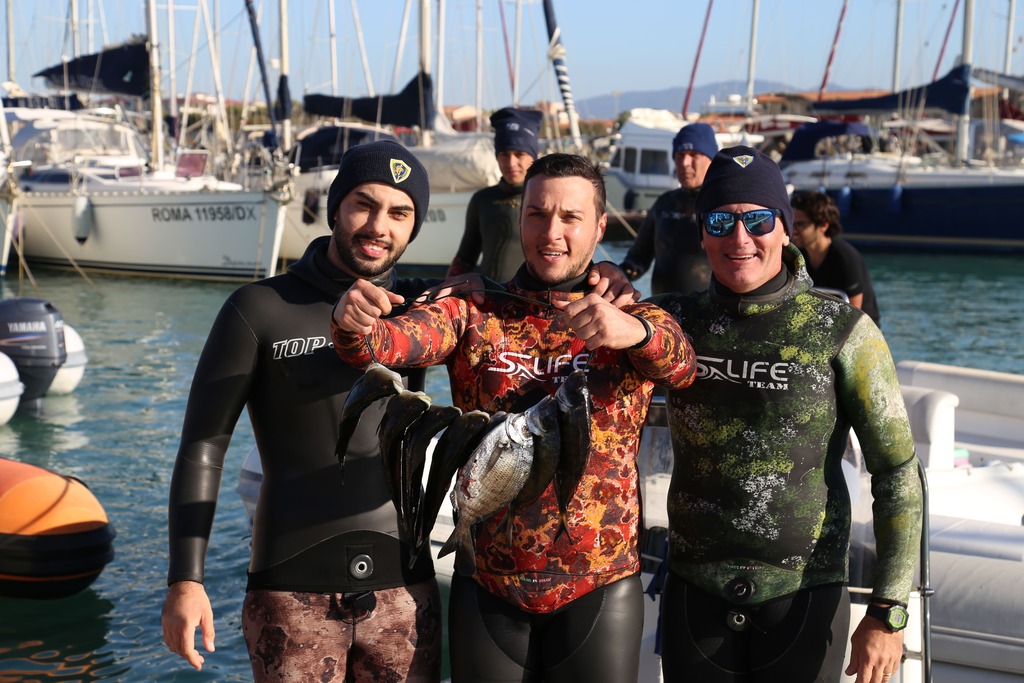 Carniere del CICA Sub Garibaldi, terzo classificati